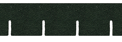Dollhouse Miniature Green Square Asphalt Shingles